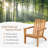 Parkerville Acacia Outdoor Adirondack Chair-2011255968