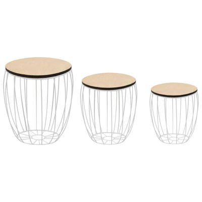 Pifer 3 Piece Nest of Tables