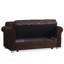 Causeuse convertible rembourrée avec rangement, chenille-725146898
