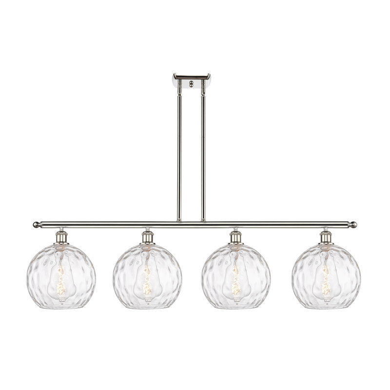 Cindi 4 - Light Kitchen Island Pendant, No Bulb Included, Polished Nickel