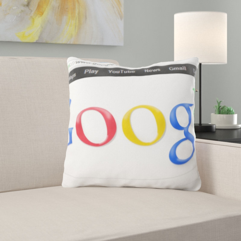 Microsuede Throw Pillow