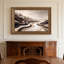 Art mural sur toile Stylized Earth Toned Hills with Crystals-133556277