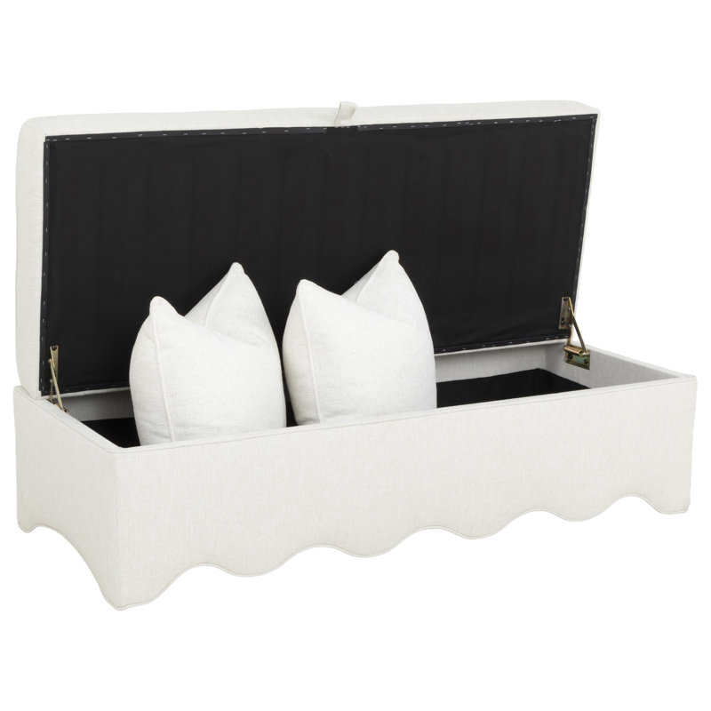 Upholstered Storage Bench, 9800 Quarry