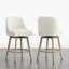 Tabouret de comptoir pivotant rembourré-1226042878