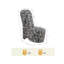 Chaise longue en velours 39,5 po Steller-1779819695
