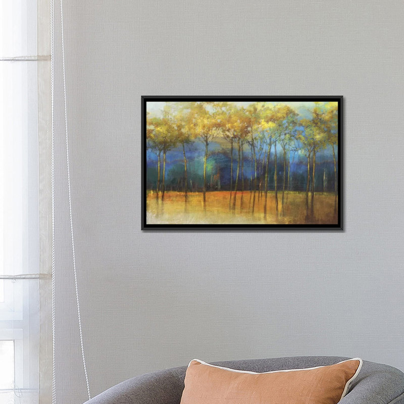 «Melancholy» par PI Studio - reproduction d'art sur toile tendue, H 18 po x l 26 po x P 1,5 po, Toile avec cadre noir