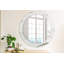 Huldar Glass Flat Wall Mirror