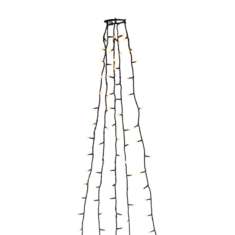 Christmas Tree Halo String Lights, 300cm H x 800cm W x 1cm D
