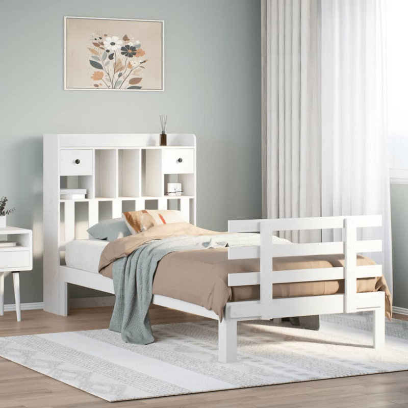 Single (3') Bed, White