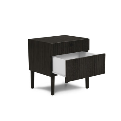 Ironesha 45cm W Bedside Table