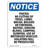 Posted No Cutting of Trees Limbs Sign