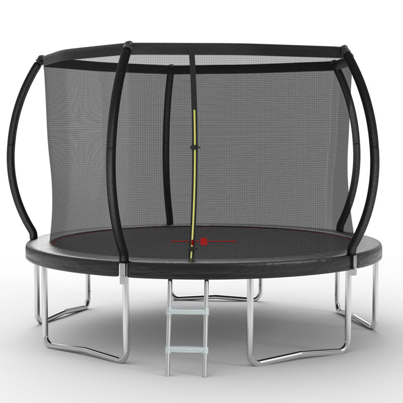 Trampoline YC 12 pi - standard - noir