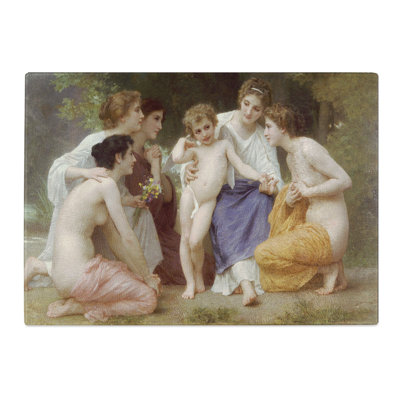 Admiration by William Adolphe Bouguereau Chopping Board