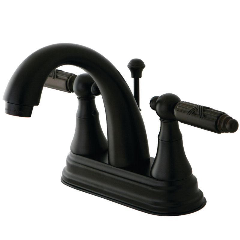 Elizabeth Centerset Bathroom Faucet with Drain Assembly, Oil Rubbed Bronze