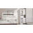 69" H Tall Bathroom Storage Cabinet with 2 Barn Doors and 1 Drawer, Narrow Storage Unit, Floor Cabinet with Adjustable Shelves-310978013