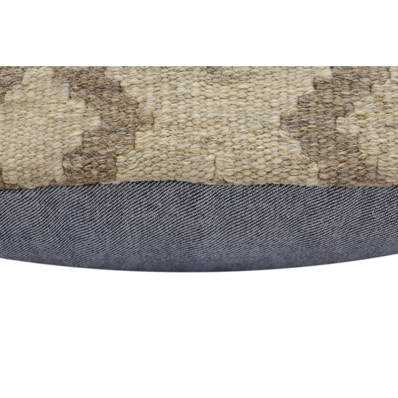 Housse et insert de coussin carré synthétique 100% laine synthétique