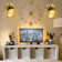 2-Pack Rustic Wall Sconces with Mason Jars, Led Fairy Lights, Remote Control