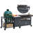 Outdoor Grill Cart for Large Big Green Egg and 28 or 36 inch Blackstone Griddle