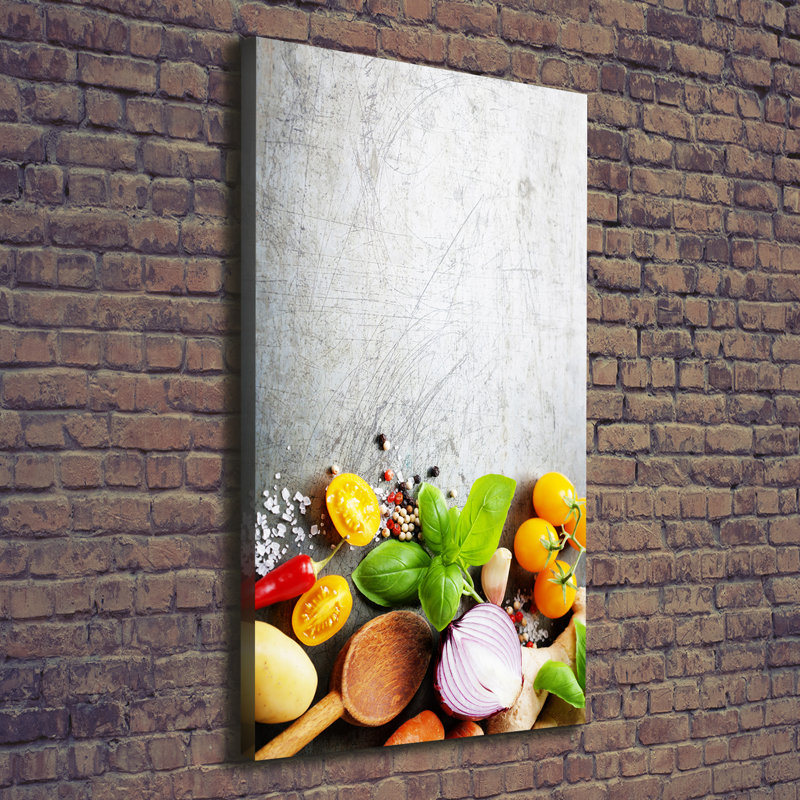 Vegetables - Wrapped Canvas Print