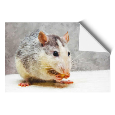 Rat Painting - Frameless Print