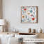 Impression florale scandinave sans cadre-533746727