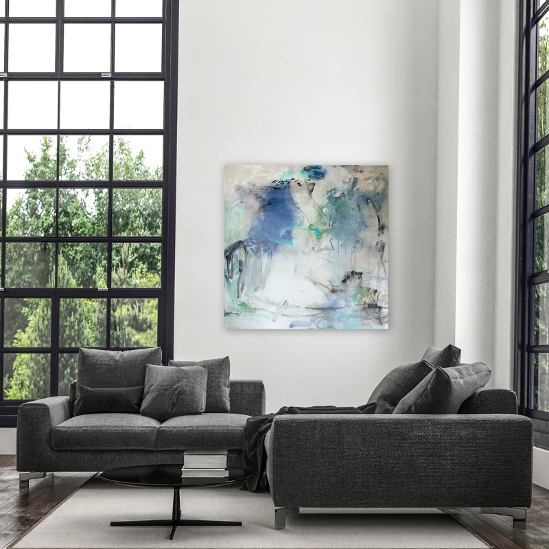 Windswept Print by Patricia Schwimmer, 12" H x 12" W x 1.5" D, Wrapped Canvas