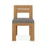 Beja Outdoor Teak Dining Side Chair-1445009110