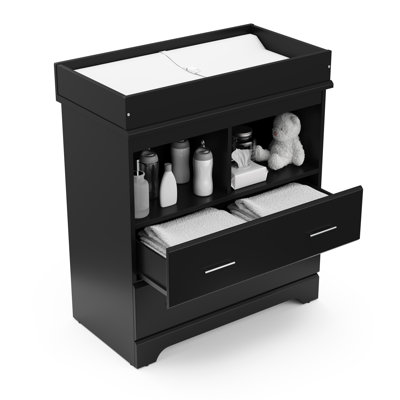 Commode à langer 2 tiroirs Brookside