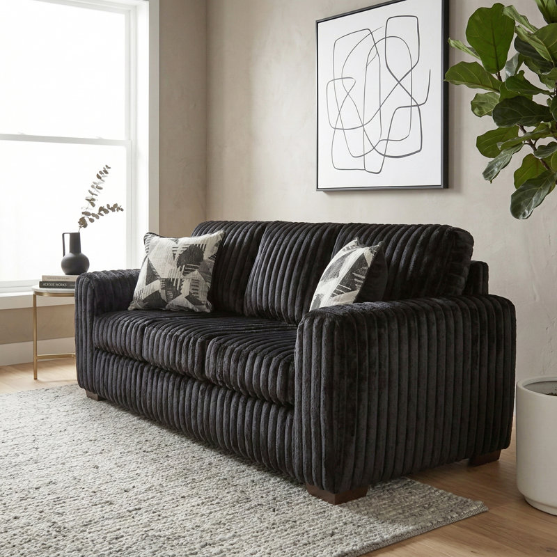 Canapé rond rembourré Nolan de Roundhill Furniture