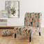 Fauteuil de chambre abstrait tapissier abstrait corail abstrait multicolore Abstract
