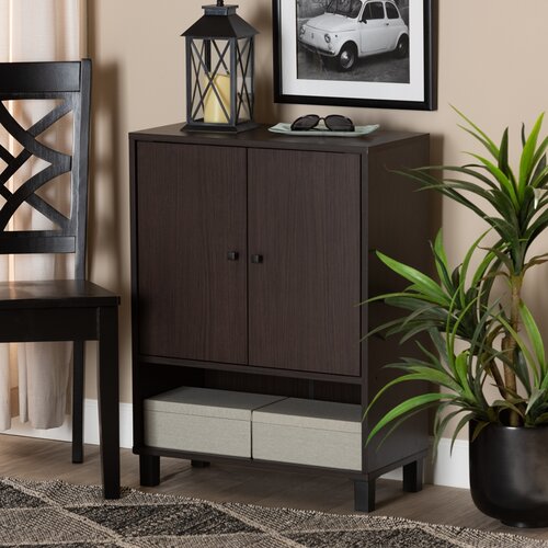 Latitude Run® Rossin 8 Pair Shoe Storage Cabinet & Reviews | Wayfair