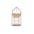 Aniso Solid Wood Canopy Bed