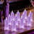 12Pcs Rose Shadow LED Flameless Candles,Romantic Battery Operated Candles Led Pillar Candles for Valentines Anniversary Wedding Christmas Decorations-885143133