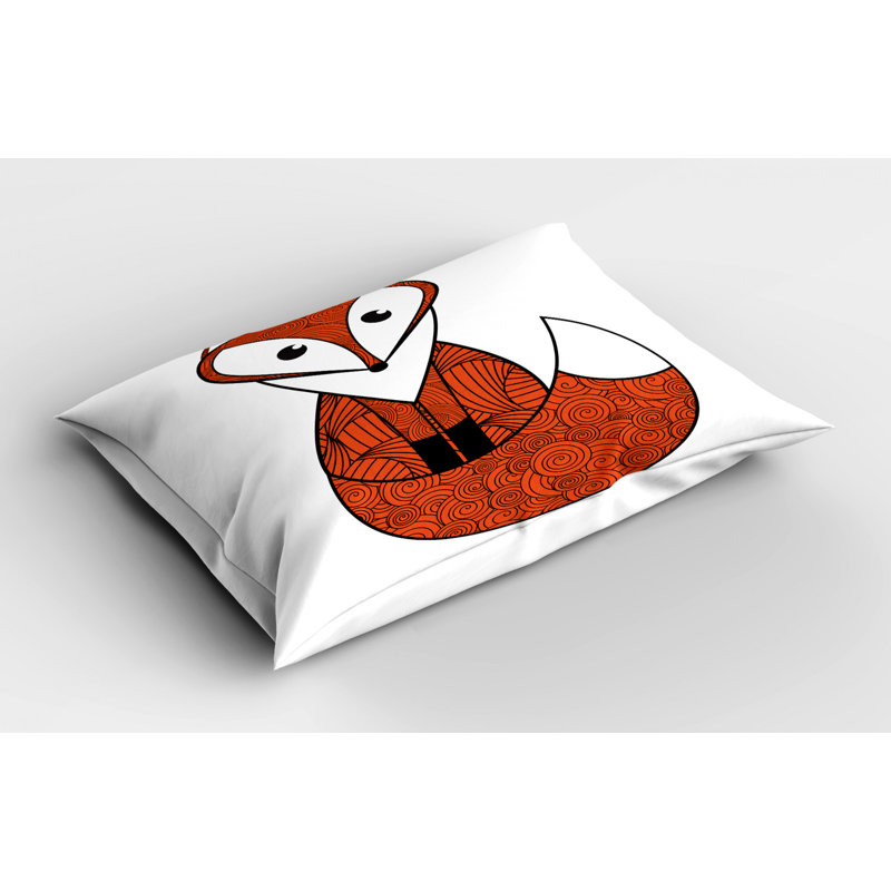Fox Polyester Sham Set, Twin