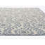 Tapis intérieur / extérieur bleu / gris à motif floral Kasey-470670316