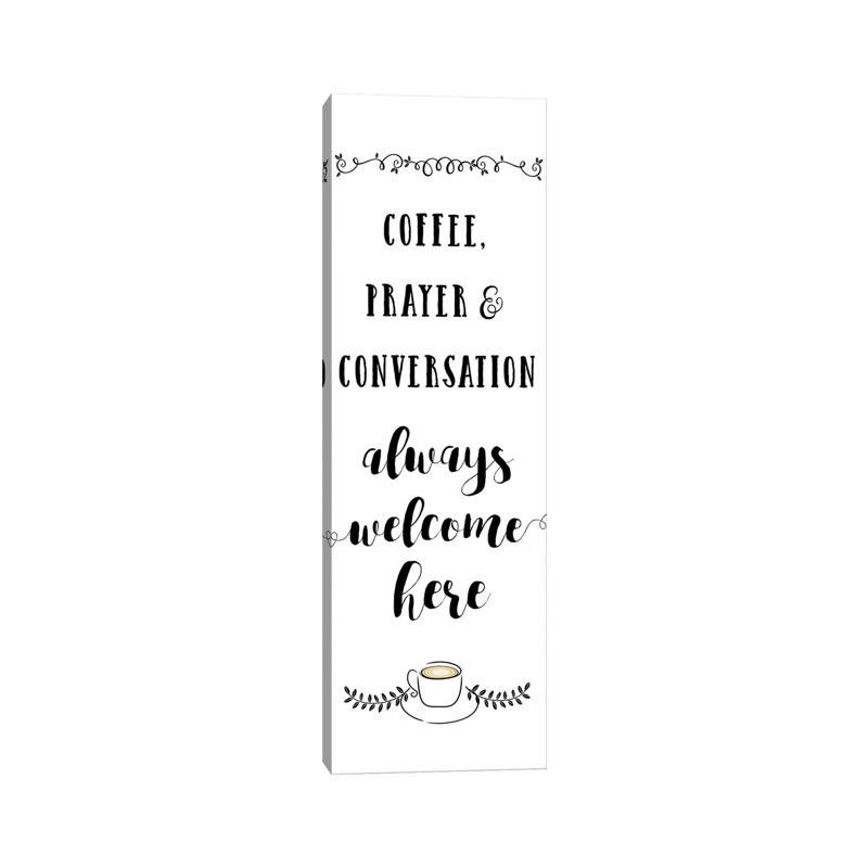Always Welcome by Amanda Murray - Wrapped Canvas Panoramic Print, 30.48 cm H x 91.44 cm W x 3.175 cm D
