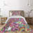 Groovy Polyester Floral Coverlet-41895380