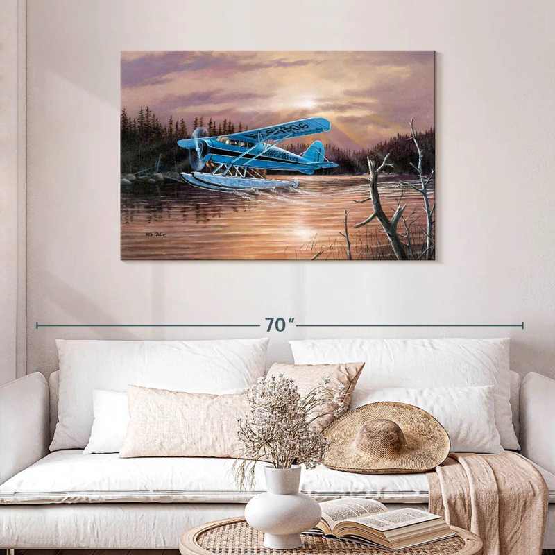 Mehar Rainy Lake Float, 30" H x 45" W