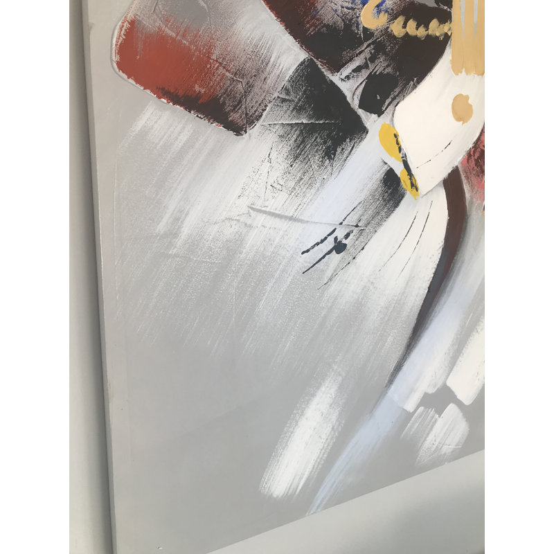 Abstract - Wrapped Canvas Painting
