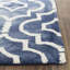 Tapis bleu touffeté à la main Berman-16766511