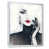 Toile blanche avec cadre photo