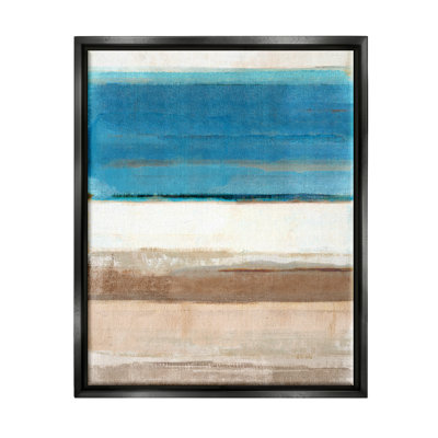 Abstrait bleu et brun clair, impression sur bois