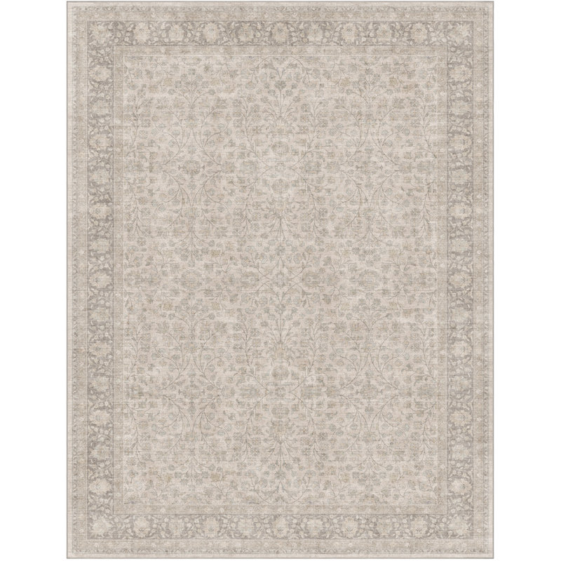Tapis oriental rétro Espy Madrid, Rectangle 9 pi 10 po x 13 pi