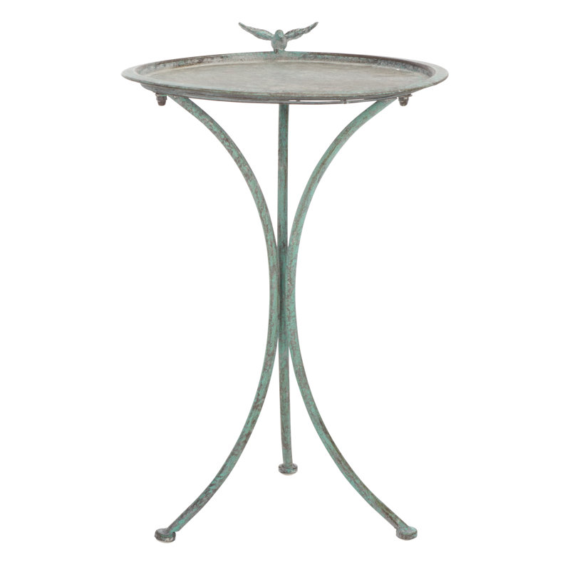 Allison Birdbath, Antique Green