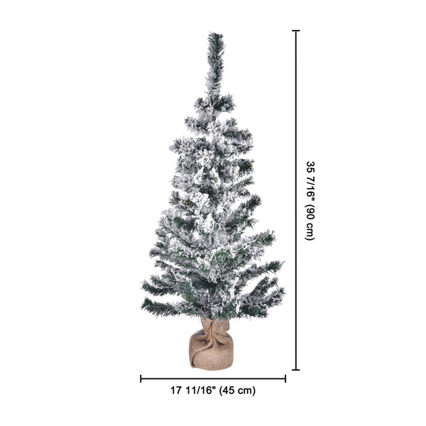 Copy of Lighted Christmas Pine Tree 23 Inches High with Battery Operat -  Richards Expo