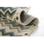 Abbott Erin Gates by Momeni Abbot Hand Tufted Wool Zig Zag Blue Area Rug -2124196759