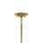 15.25" 3-Light Mini Chandelier with Clear Glass-49315079