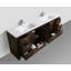 Ensemble de meuble-lavabo double 83 po Bobijo