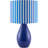 Ceramic Table Lamp with Linen Drum Shade-1995826966