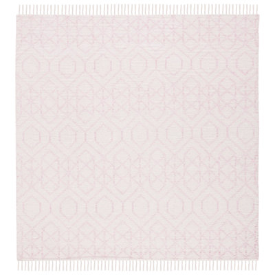 Montauk Hand Loomed Cotton Geometric Rug